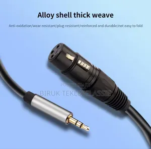 3.5 Mm to XLR 3 Pin Male to Female