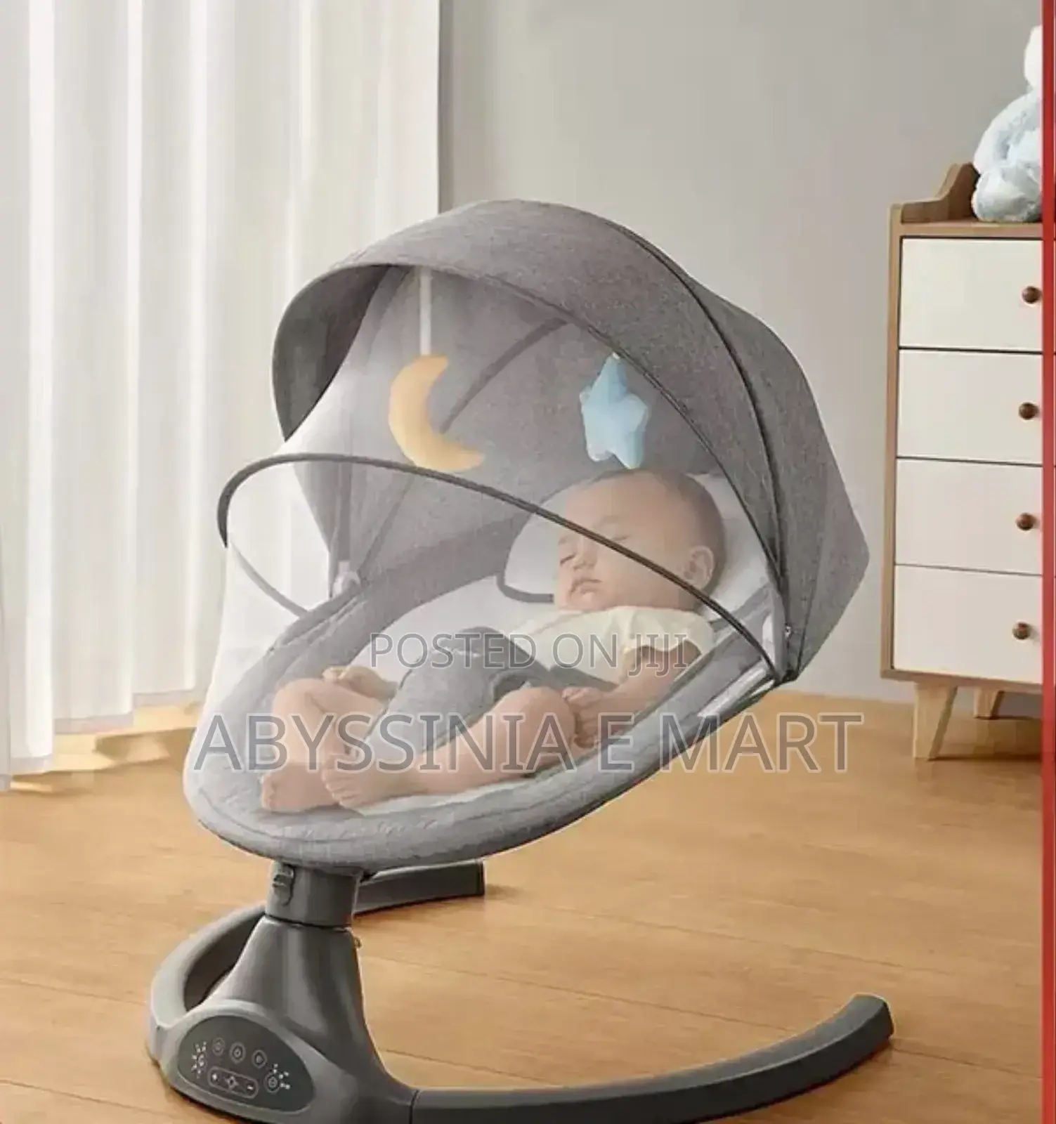 ከ 0 ዓመት ጀምሮ እስከ 3 ዓመት Automatic Baby Swing