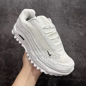 Original CDG X Nike Air Max TL 2.5 Triple White Shoes