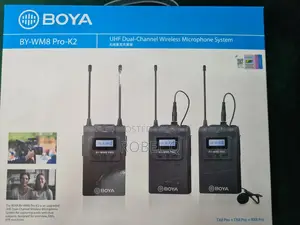 Photo - Boya Dual Channel Wireless Microphone