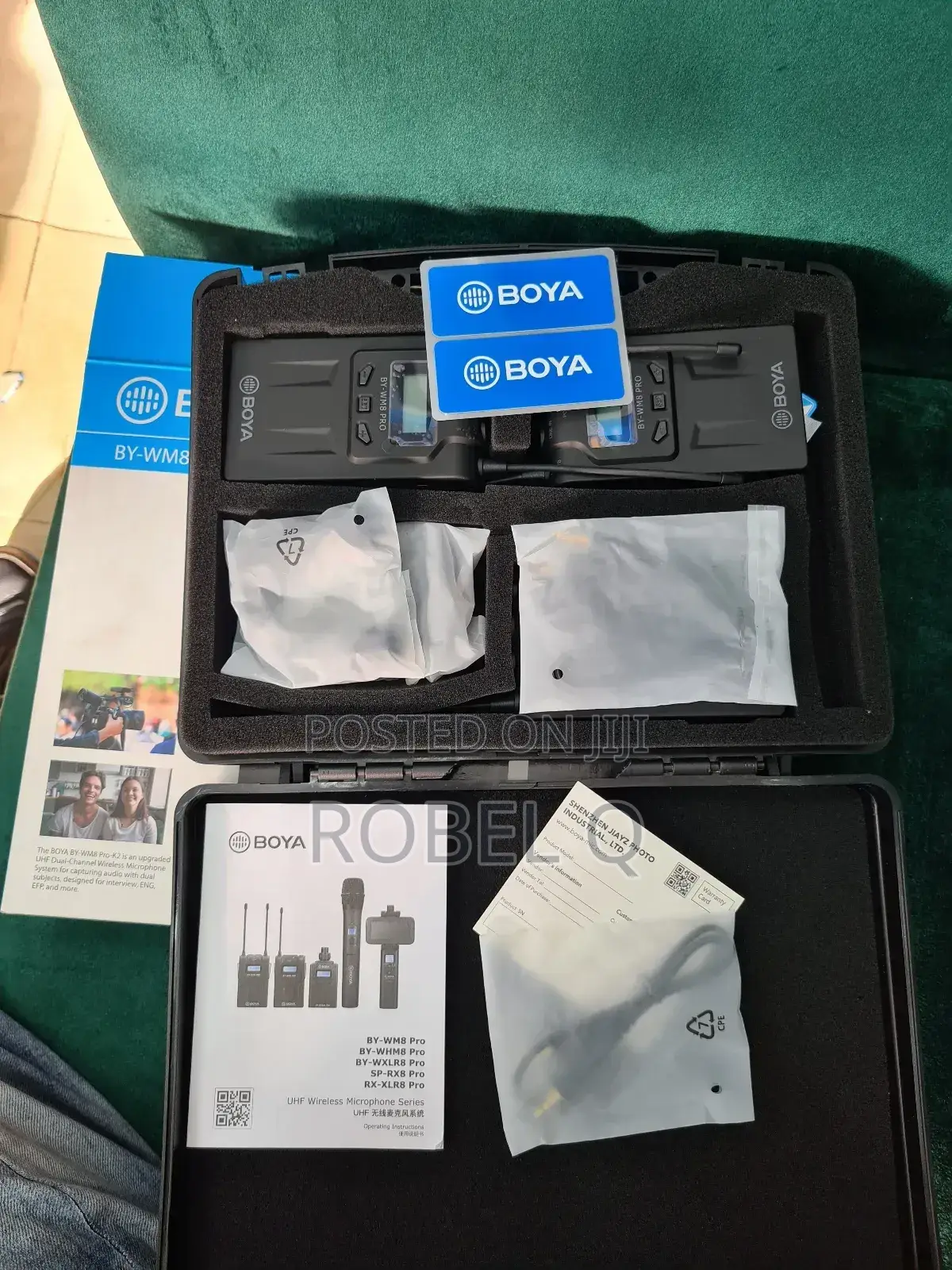 Boya Dual Channel Wireless Microphone
