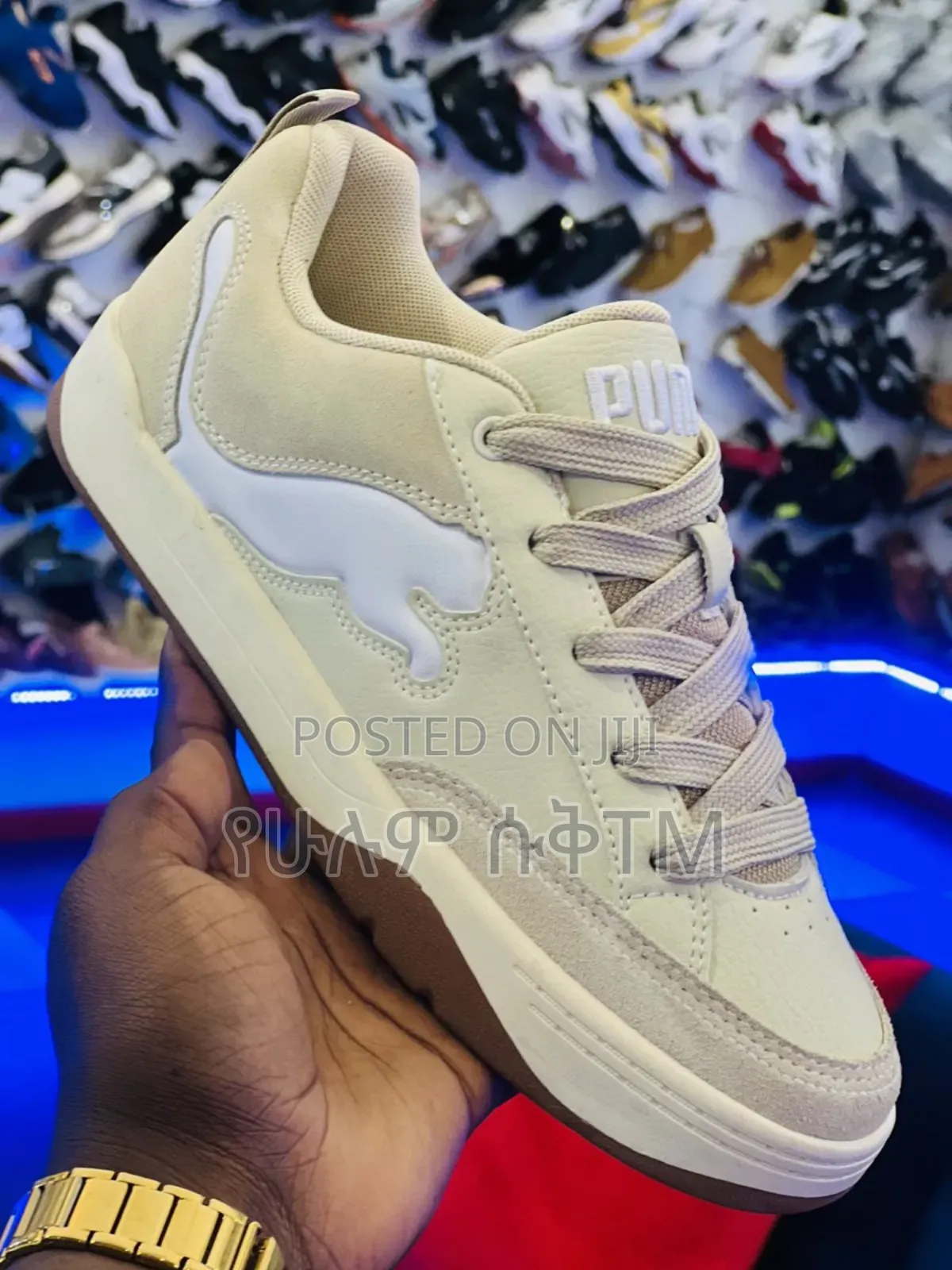 Original Puma Park Life Style 'Putty Cream' Men's Shoes