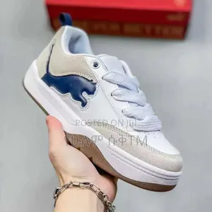 Original Puma Park Life Style 'White X Blue Logo' Shoes