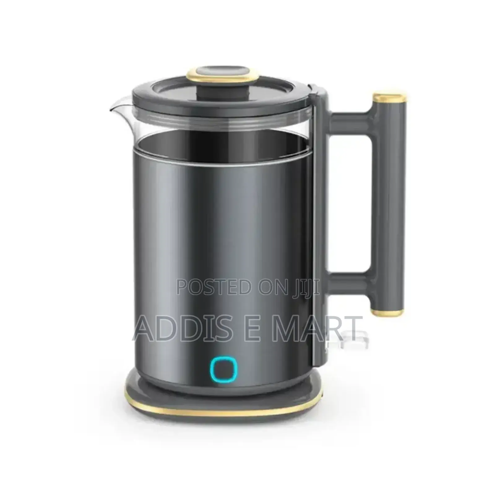 1.7 ሊትር የመያዝ አቅም Double Glass ቦይለርBOMN GLASS ELECTRIC KETTLE