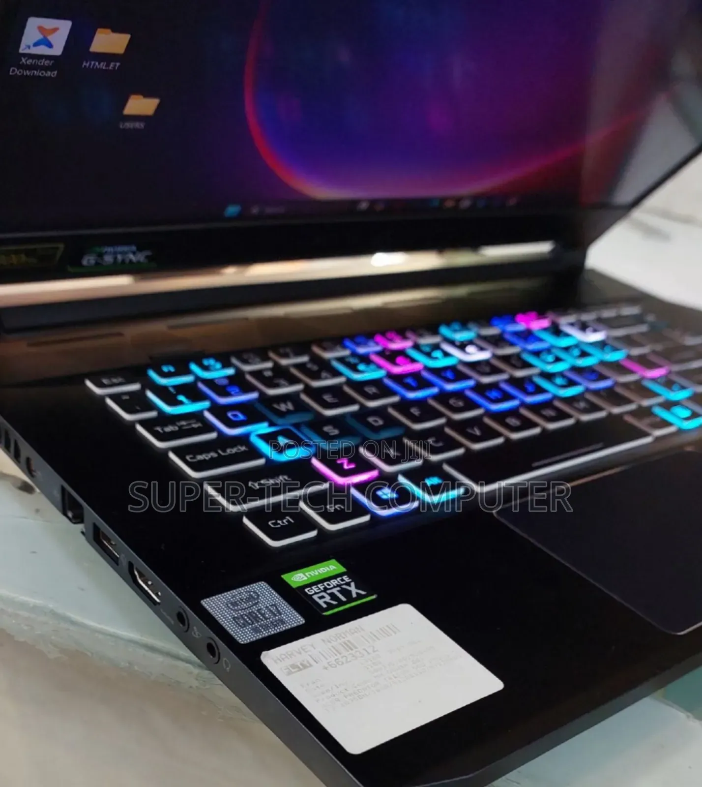 New Laptop Acer Predator 15 16GB Intel Core I7 SSD 512GB