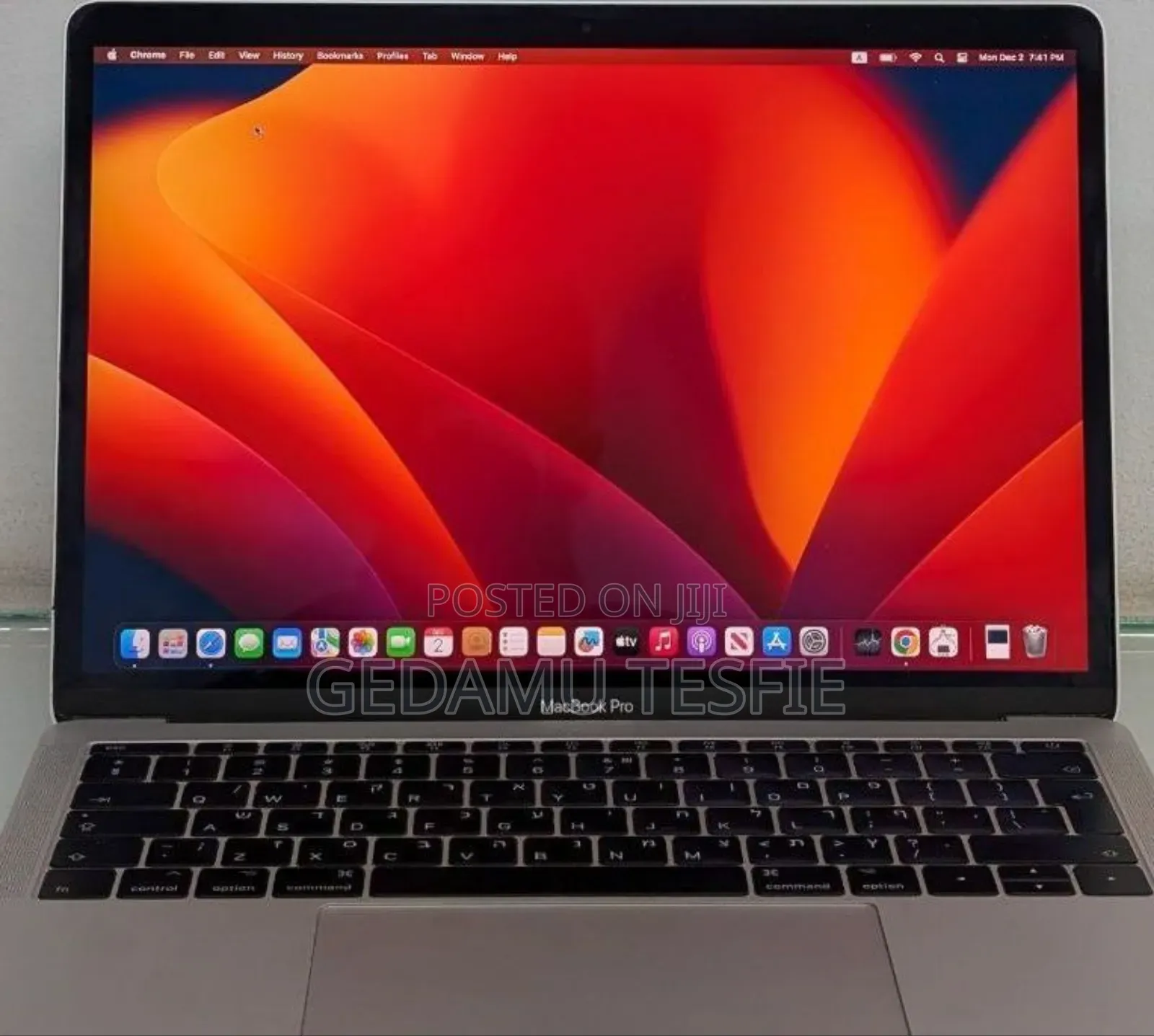 New Laptop Apple MacBook Pro 2017 8GB Intel Core I5 SSD 256GB