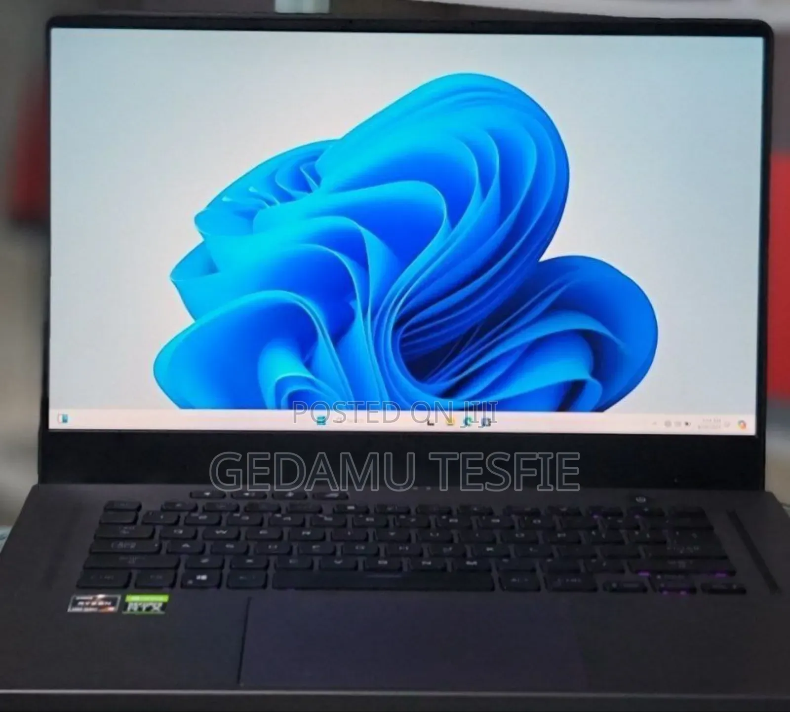 New Laptop Asus 16GB AMD Ryzen SSD 1T