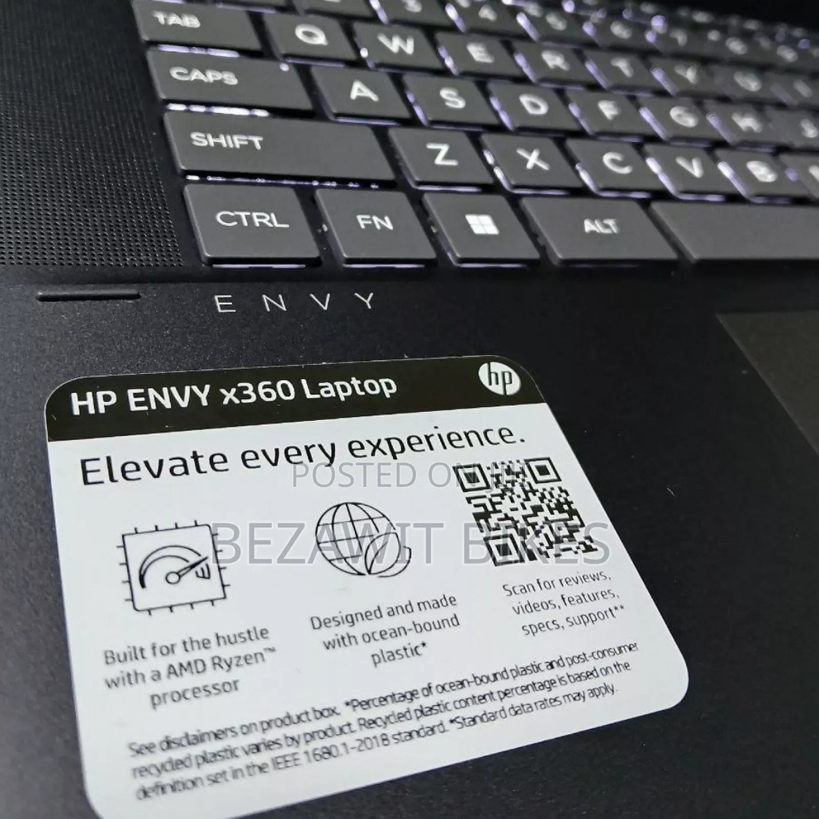 New Laptop HP Envy X360 16GB AMD Ryzen 5 SSD 512GB