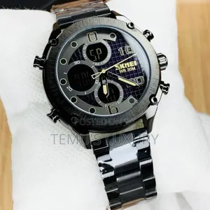 Photo - SKMEI Dual Time Chain Watch - Stay Stylish and on Time!