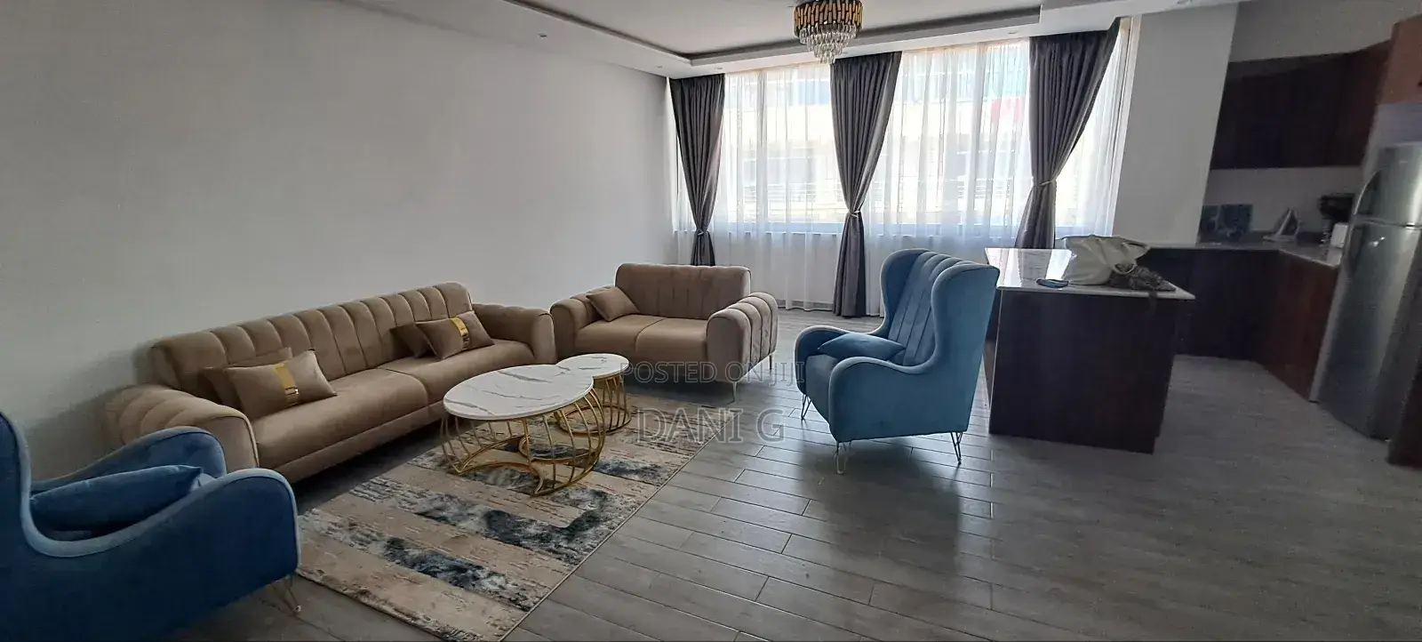 Furnished 4bdrm Penthouse in Bole for rent