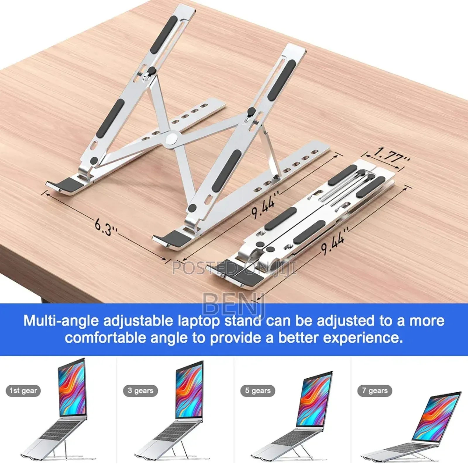 Multipurpose Ergonomic Stand | Laptop | Tablet | Phone | Pc