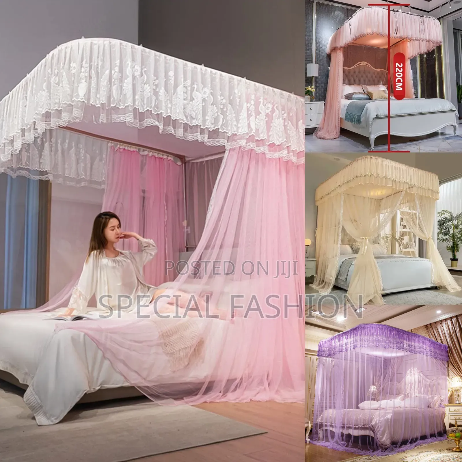 ዘመናዊ ሻተር (Luxury Mosquito Net)