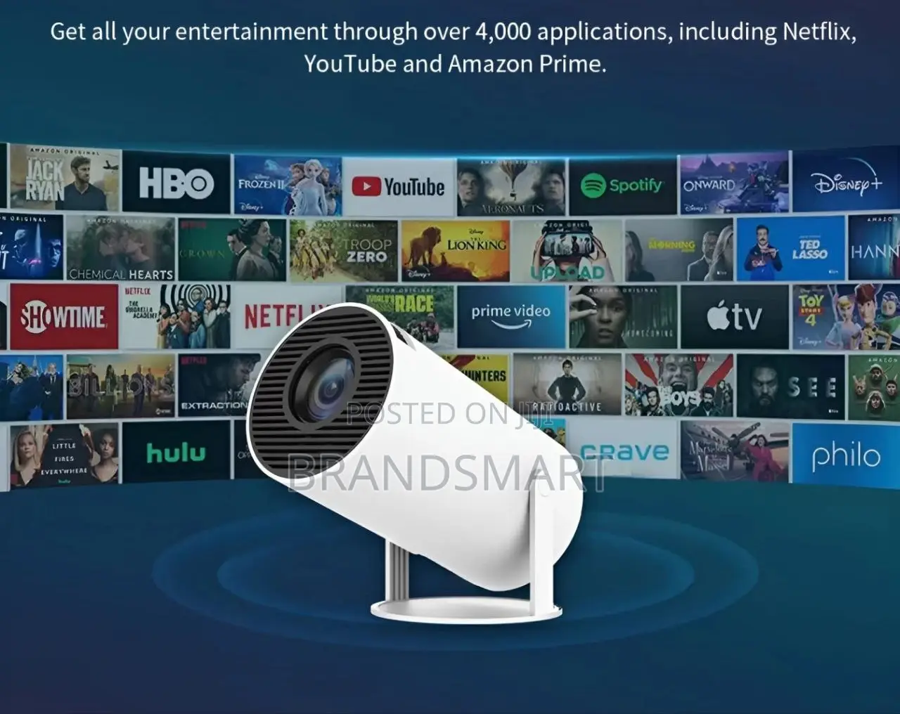 ቤቶትን ወደ ሲኒማ ይቀይሩ Projector