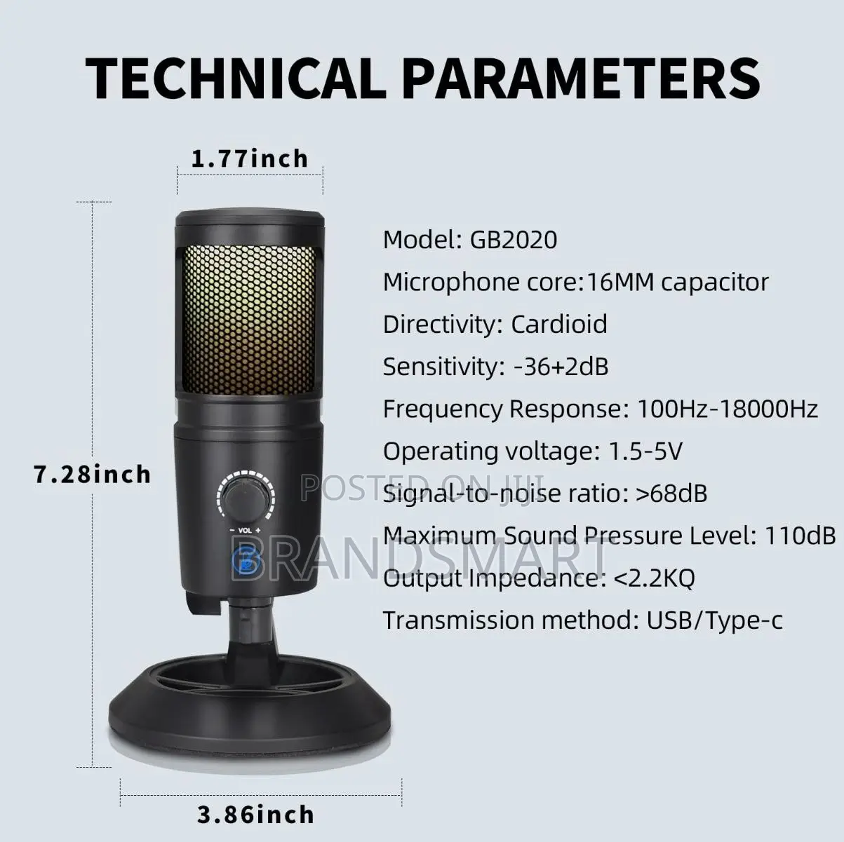 ለስልክም ለኮፒተርም የሚሆን Usb ስቱዲኦ ማይክራፎን