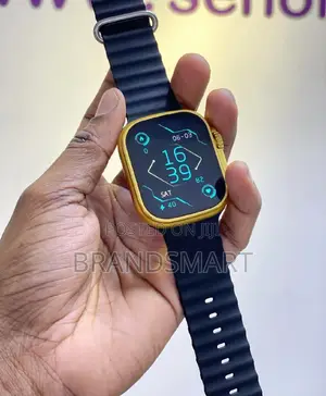 Premium Gold Dual Strap Smart Watch