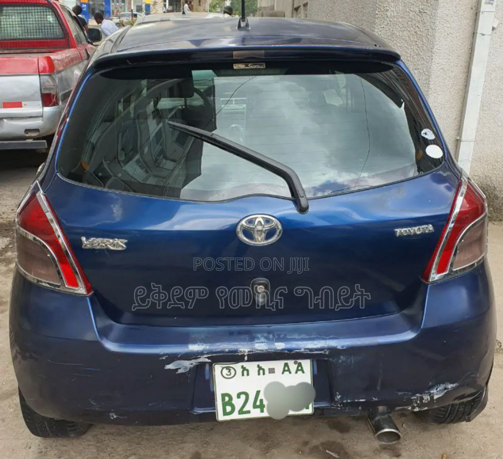 Toyota Yaris 2007 Blue