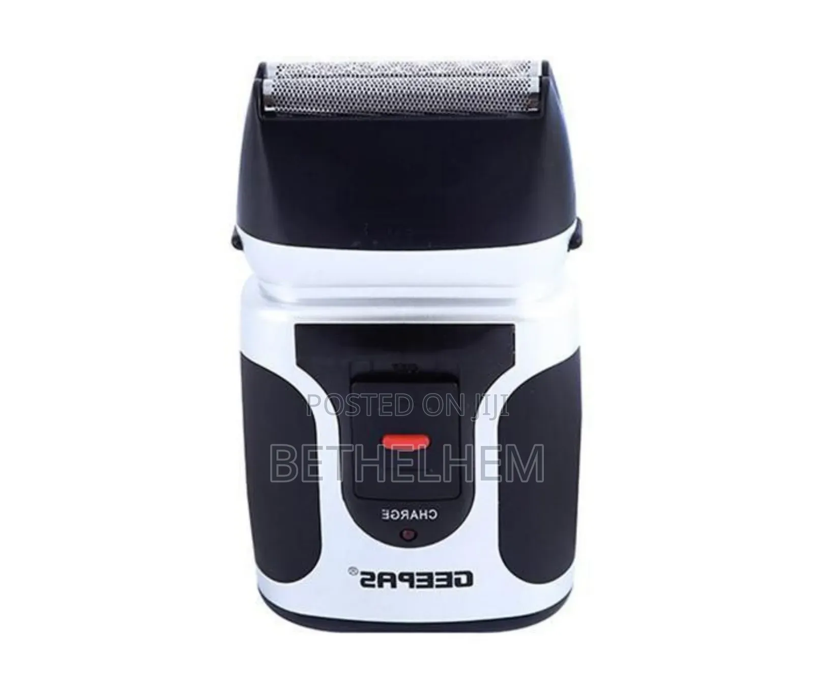Geepas 2 in Men's Rechargeable Shaver With Nose Trimmer