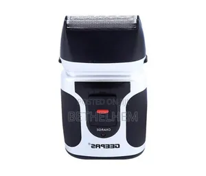 Geepas 2 in Men's Rechargeable Shaver With Nose Trimmer