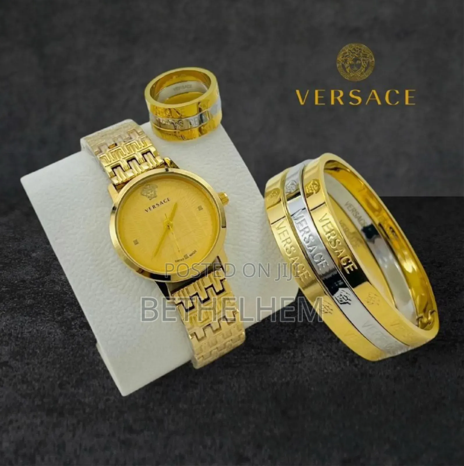 Ladies' Watch Set With Matching Bracelet Ring