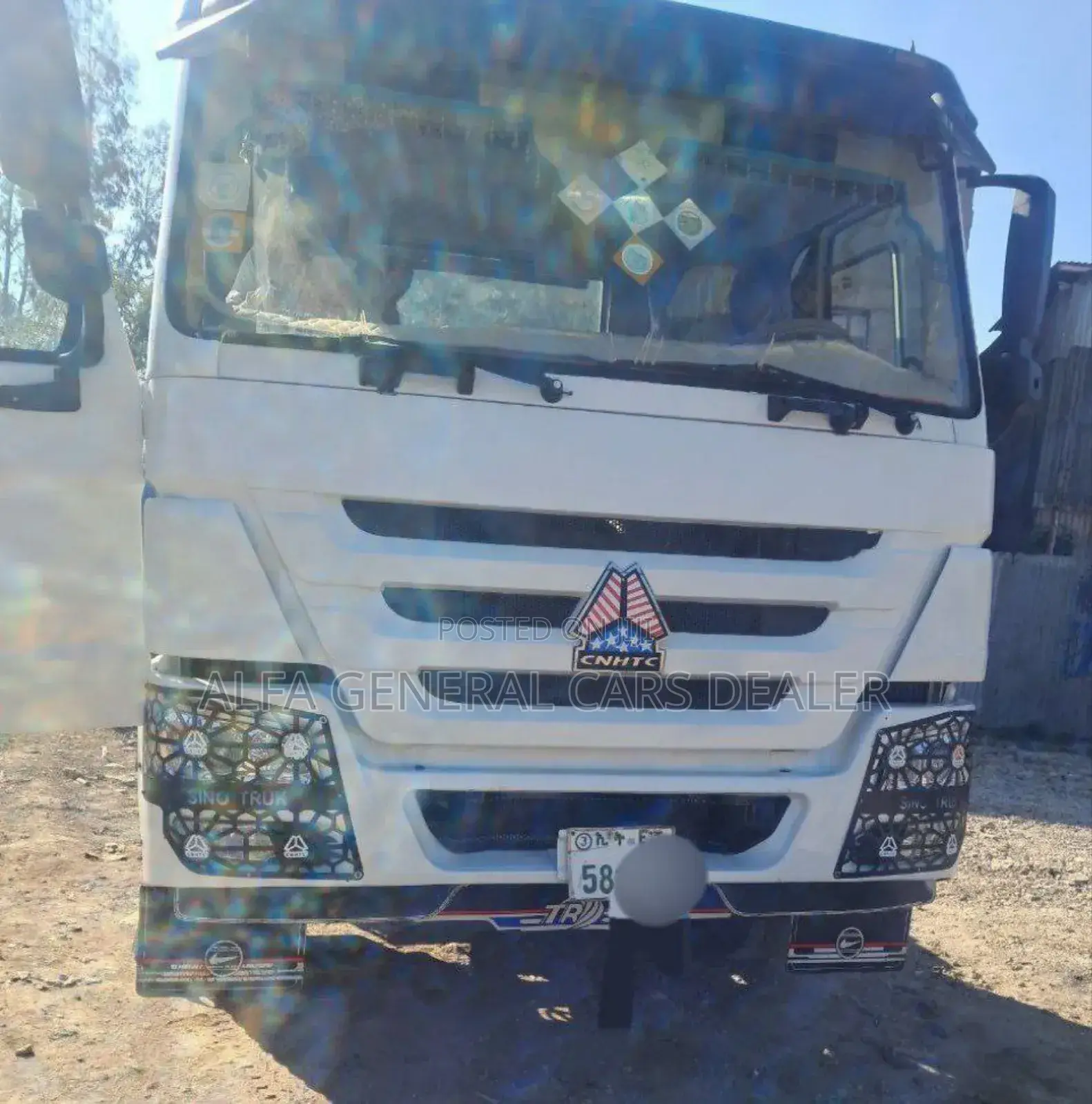 2016 Model Sino Track ሀይ ቤድ ከነ ተሳቢው