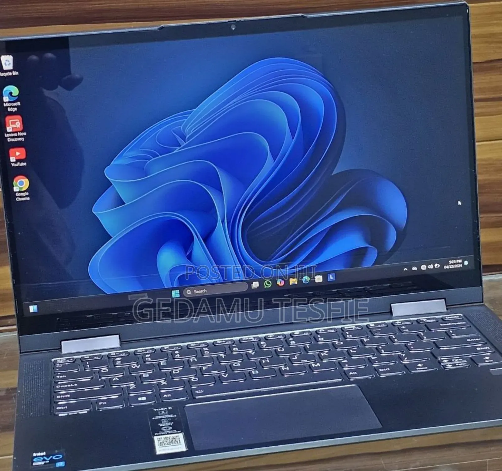 New Laptop Lenovo 12GB Intel Core I7 SSD 512GB