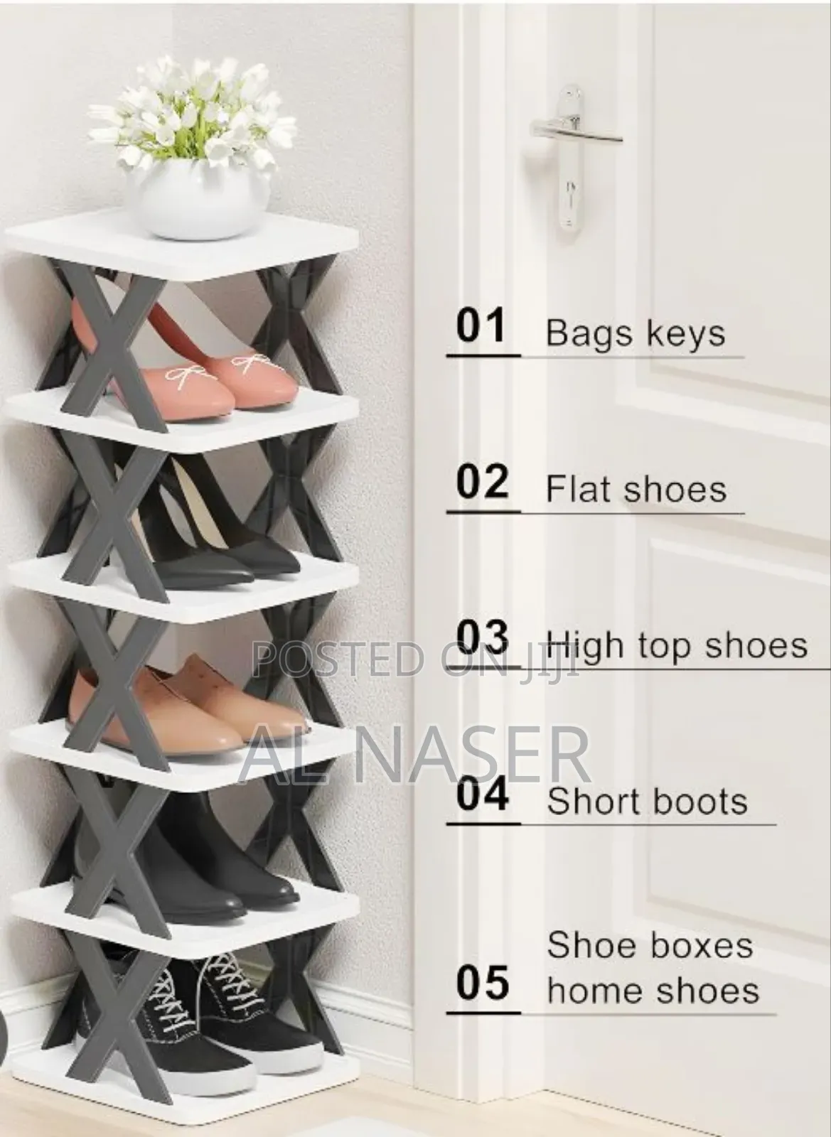 ዘመናዊና ተጣጣፊ የጫማ መደርደርያ!!!!