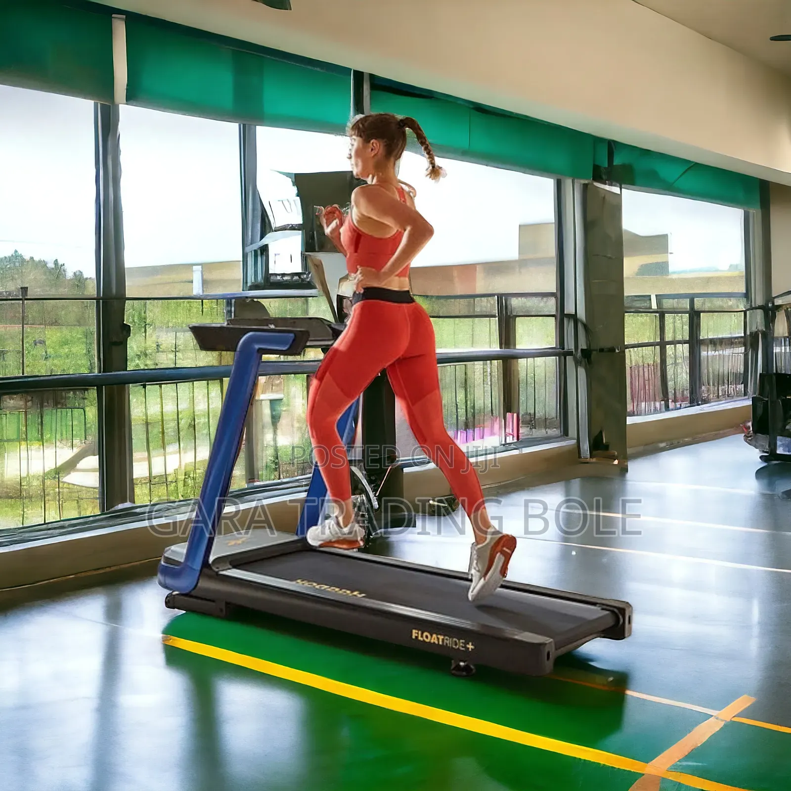 Reebok Treadmill Horse Power4 or Dumbbell and Barbell 55kg )