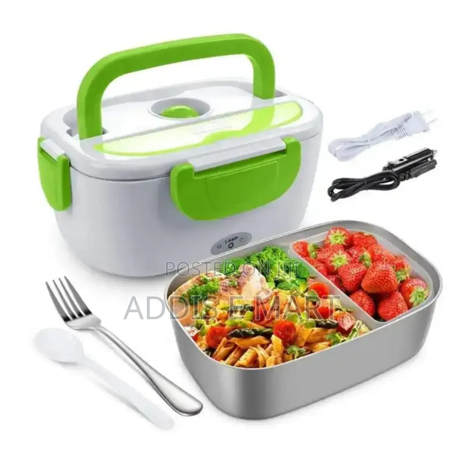 በቢሮዎ፣ በስራ ቦታ የኤሌክትሪክ ምሳ እቃ/ Electric Lunch Box