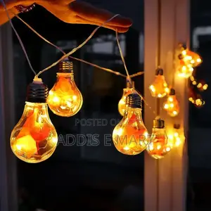 Photo - ሀይል ቆጣቢ Hanging Bulb With Fairy Lights