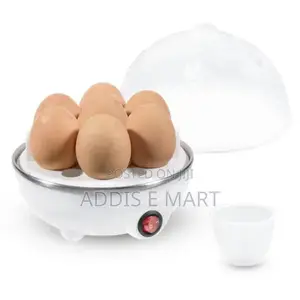 እንቁላል በፍጥነት በእንፋሎት ለመቀቀል የሚረዳ Electric Egg Poacher