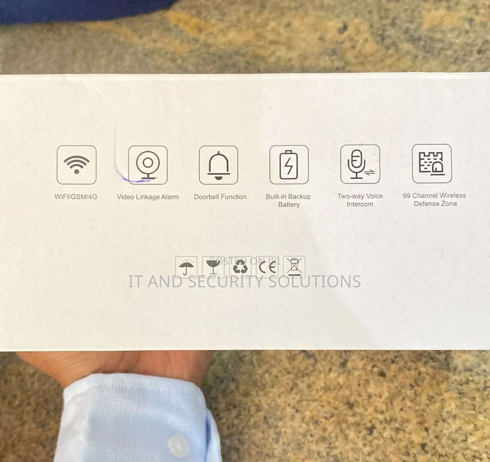 GSM / 4g Alarm Burglary System or Intrusion Detection