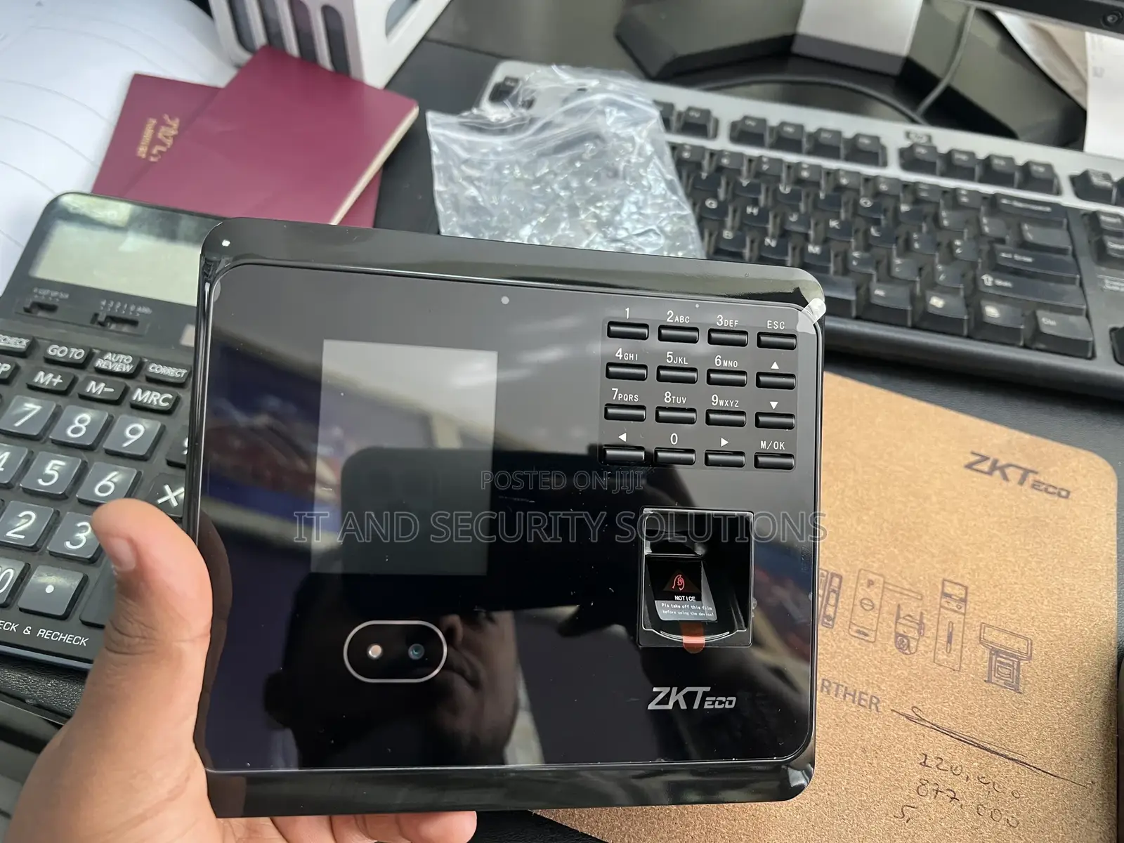 Face Id Biometric Time Attendance 1 Sec Verification