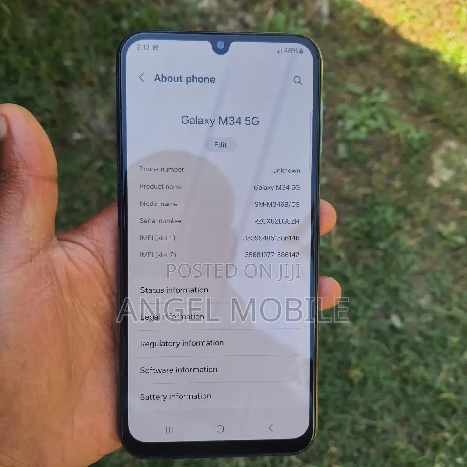 Samsung Galaxy M34 5G 128 GB Blue