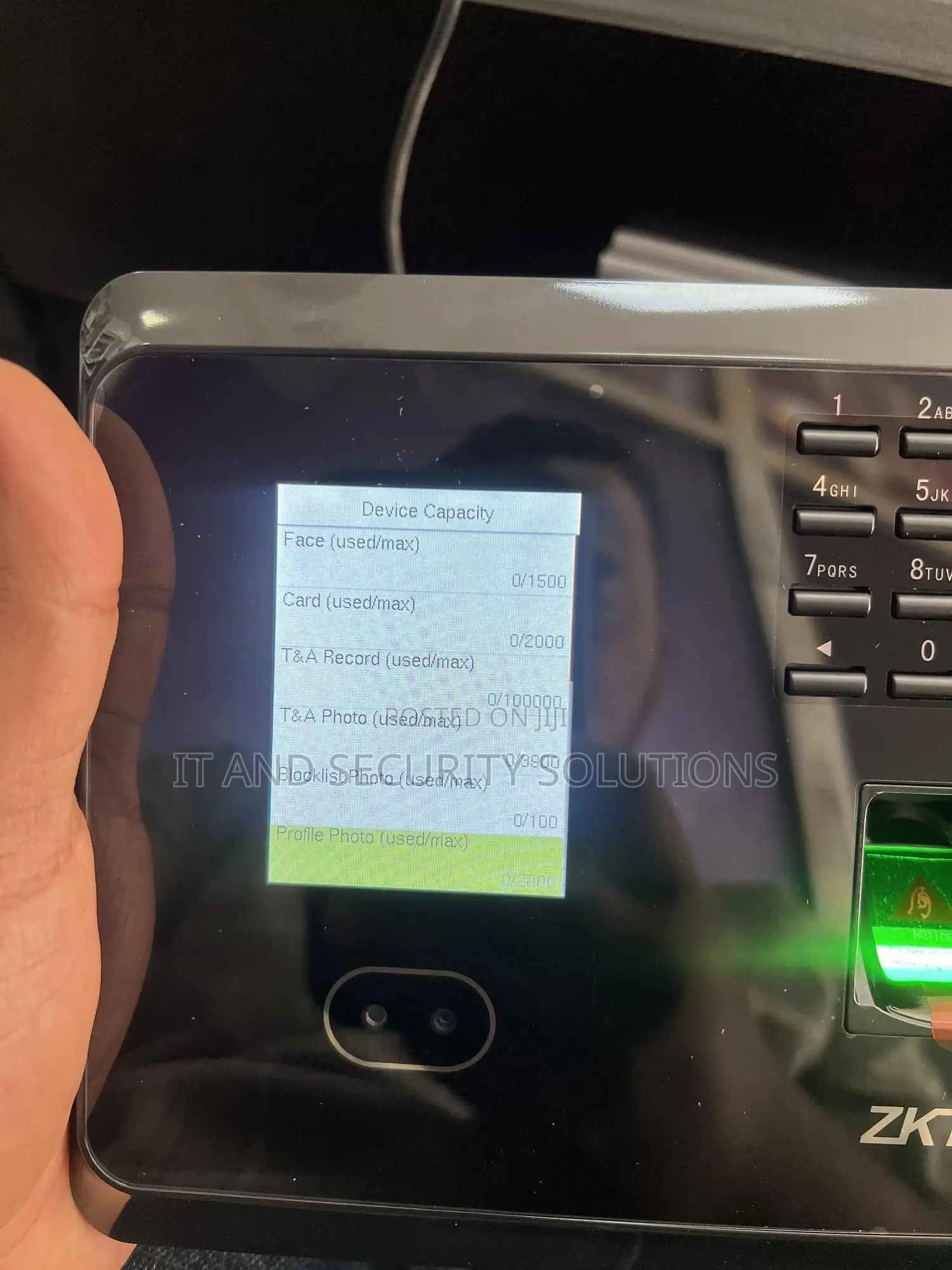 Face Id Biometric Time Attendance 1 Sec Verification