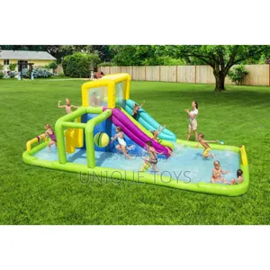 Photo - Splash Course Kids Inflatable Mega Water Park H2ogo!