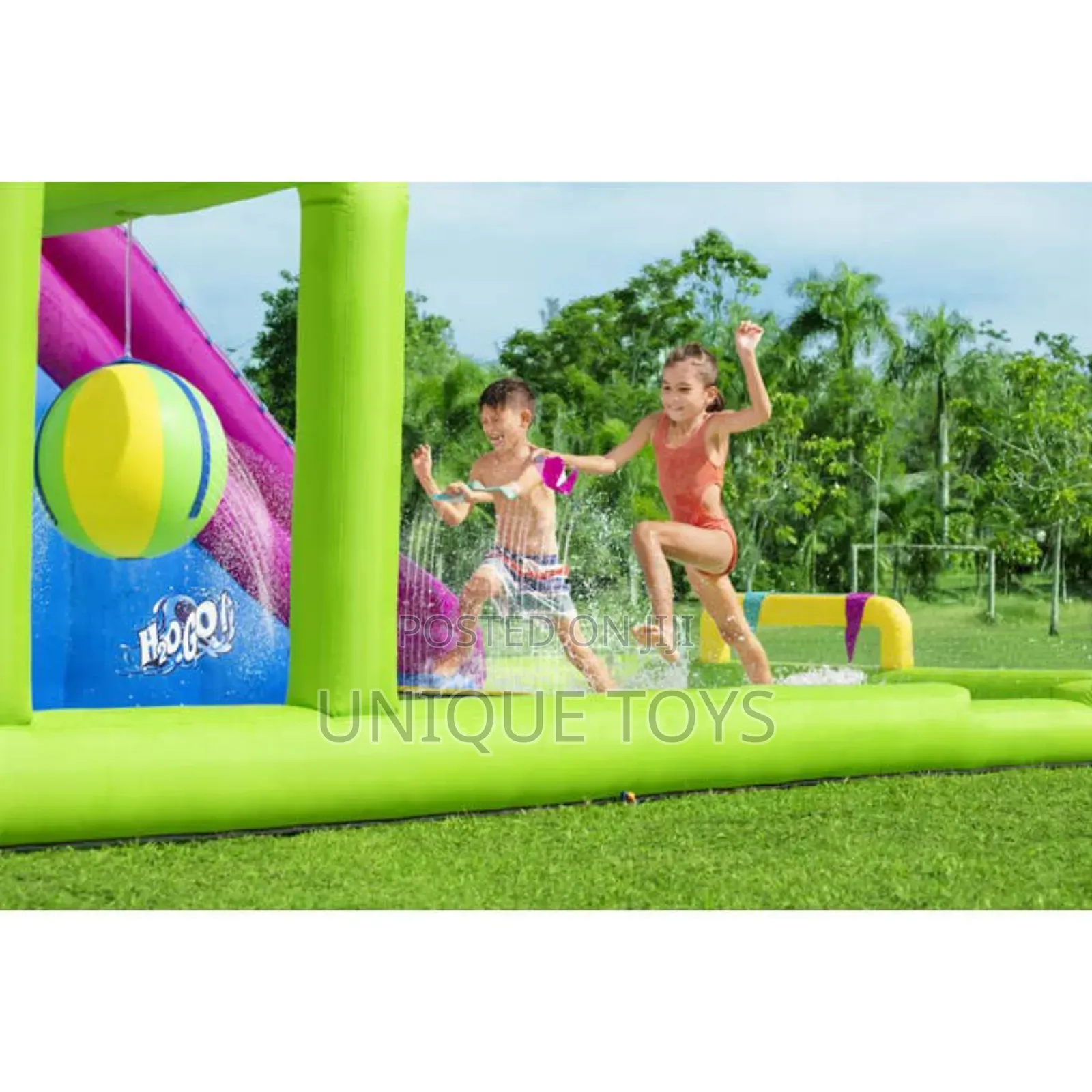Splash Course Kids Inflatable Mega Water Park H2ogo!