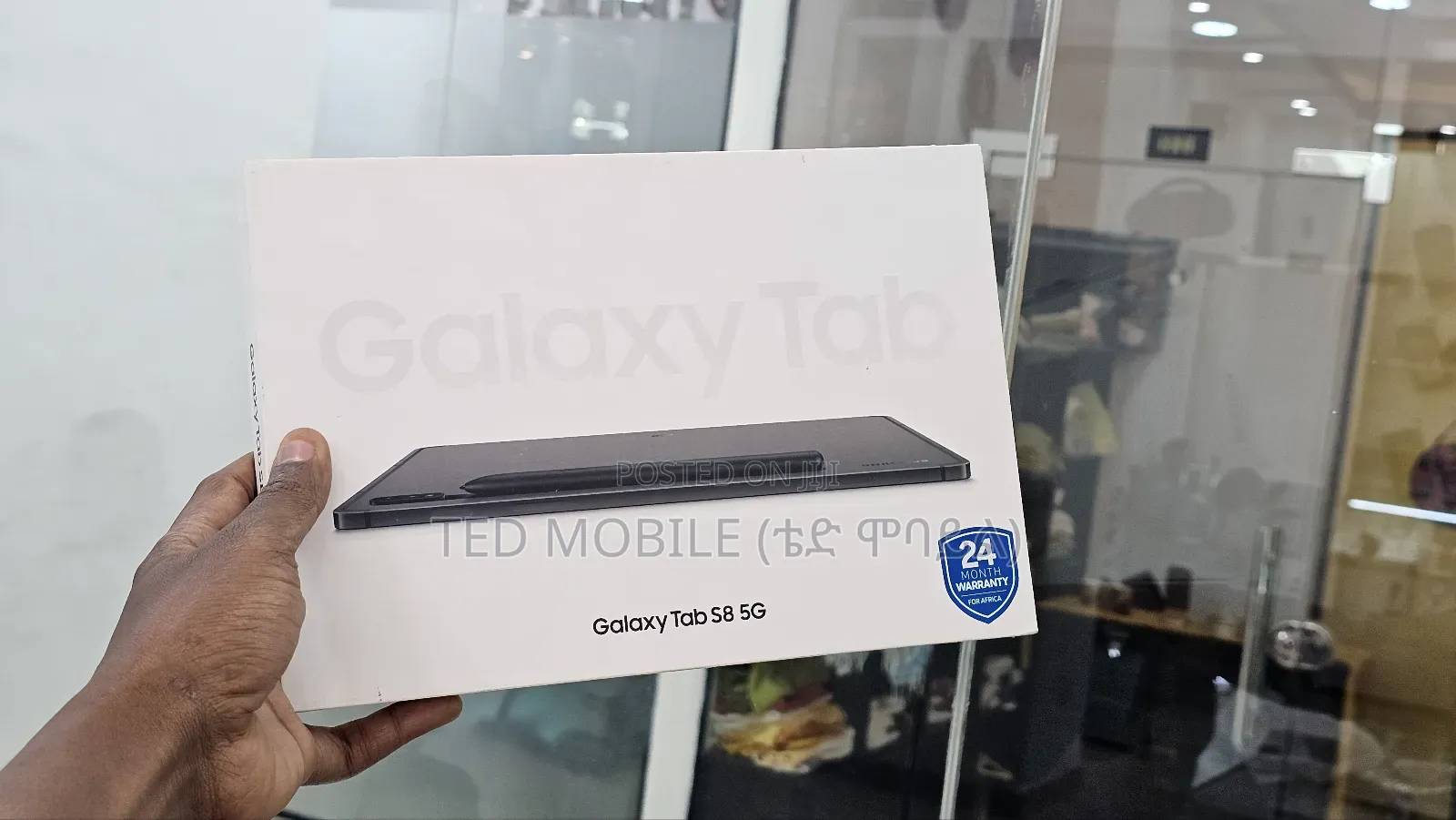 New Samsung Galaxy Tab S8 256 GB Black