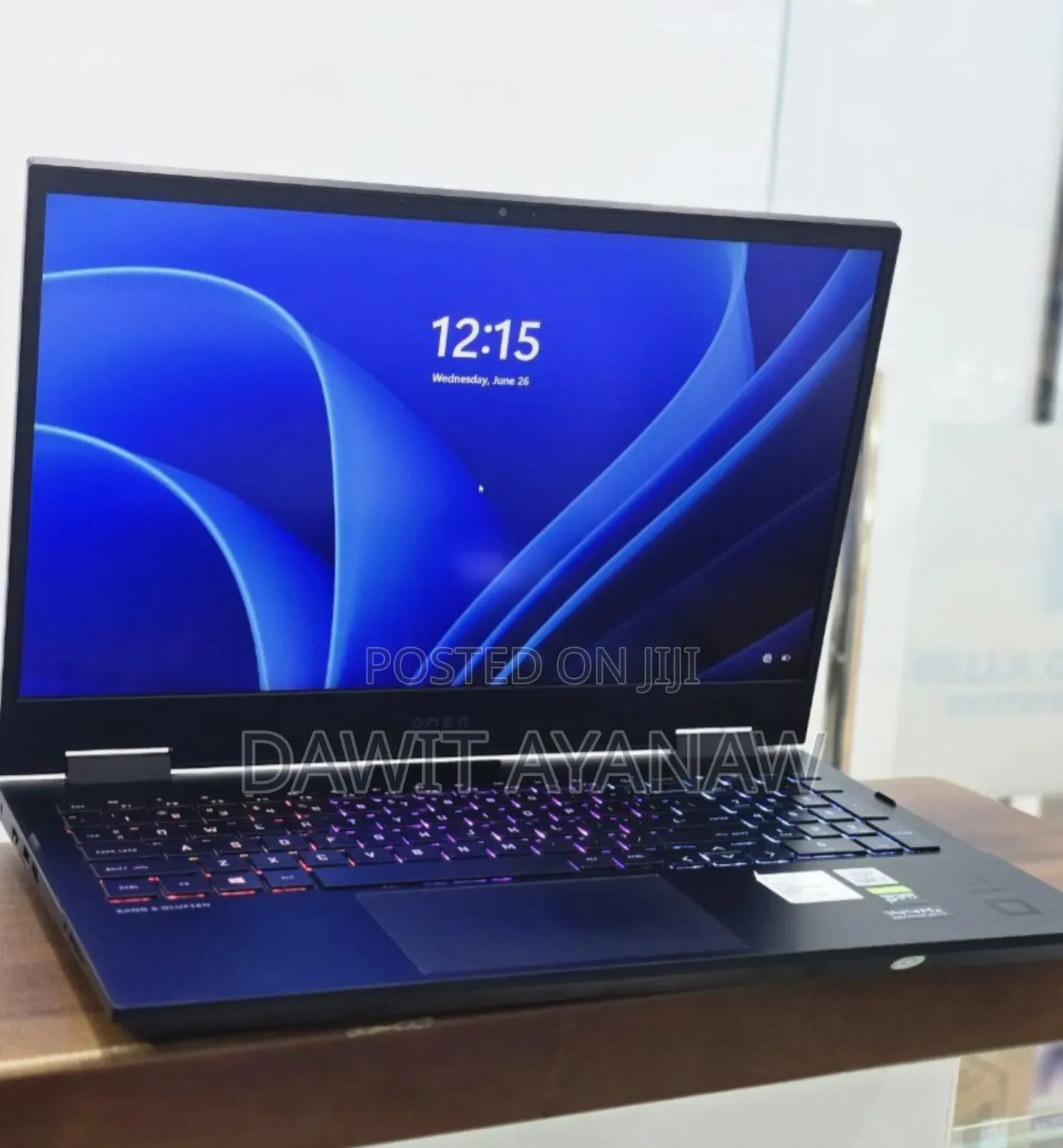 New Laptop HP Omen 15 32GB Intel Core I7 SSD 1T