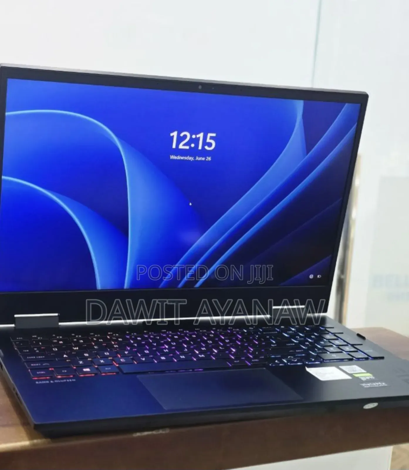 New Laptop HP Omen 15 32GB Intel Core I7 SSD 1T
