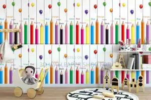 Kids Wallpaper Foam Sticker