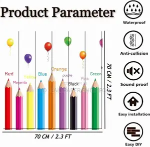 Kids Wallpaper Foam Sticker