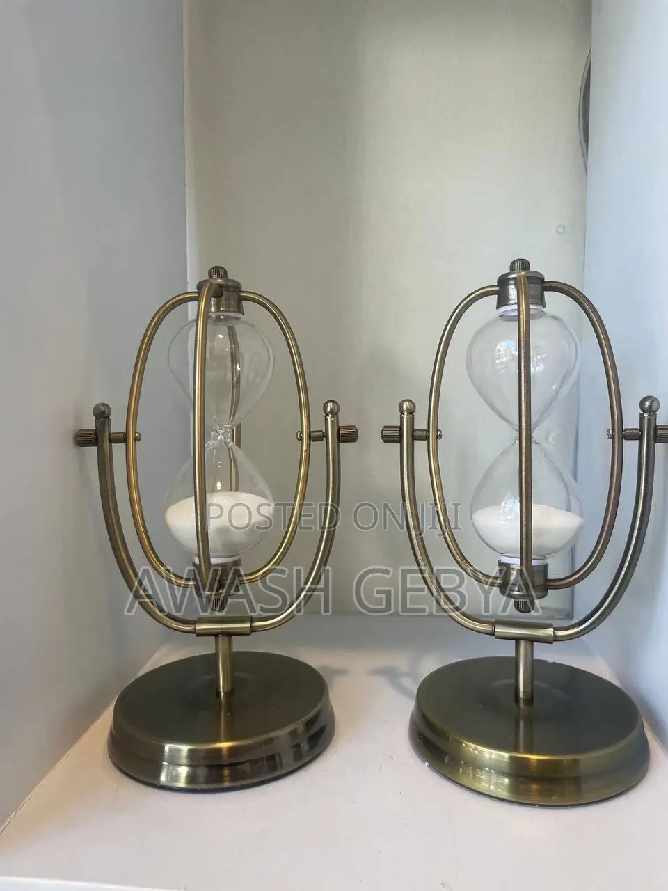 Gift Rotatable Sand Timer Glass Sand Clock