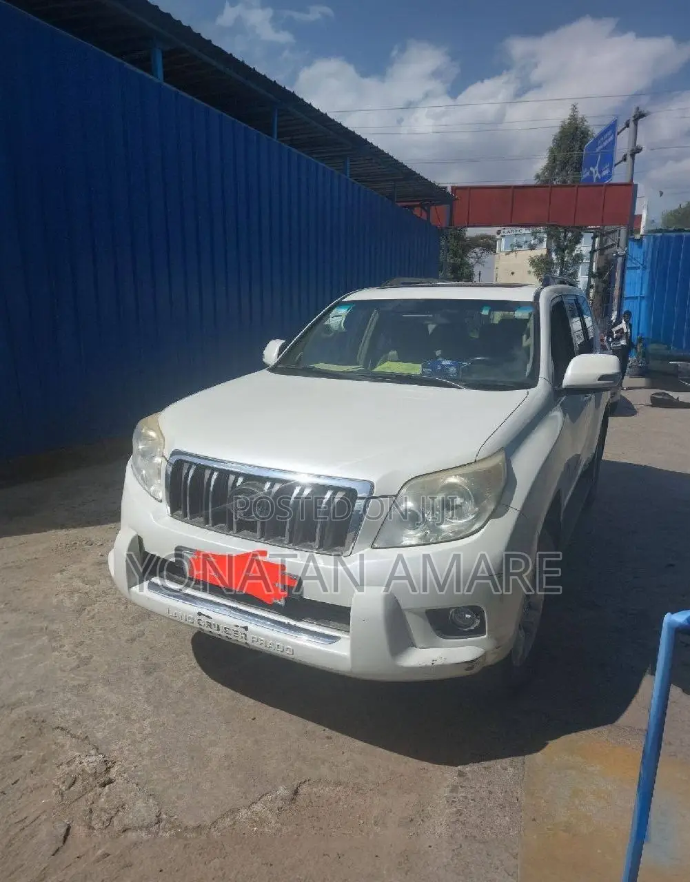 Toyota Land Cruiser Prado 2013 White