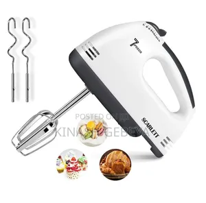 Scarlett Hand Mixer(የእንቁላል እና ሊጥ መምቻ)