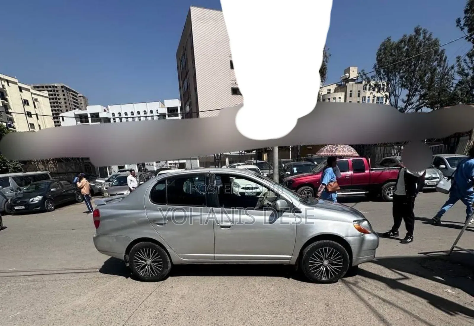 Toyota Platz 2001 Silver