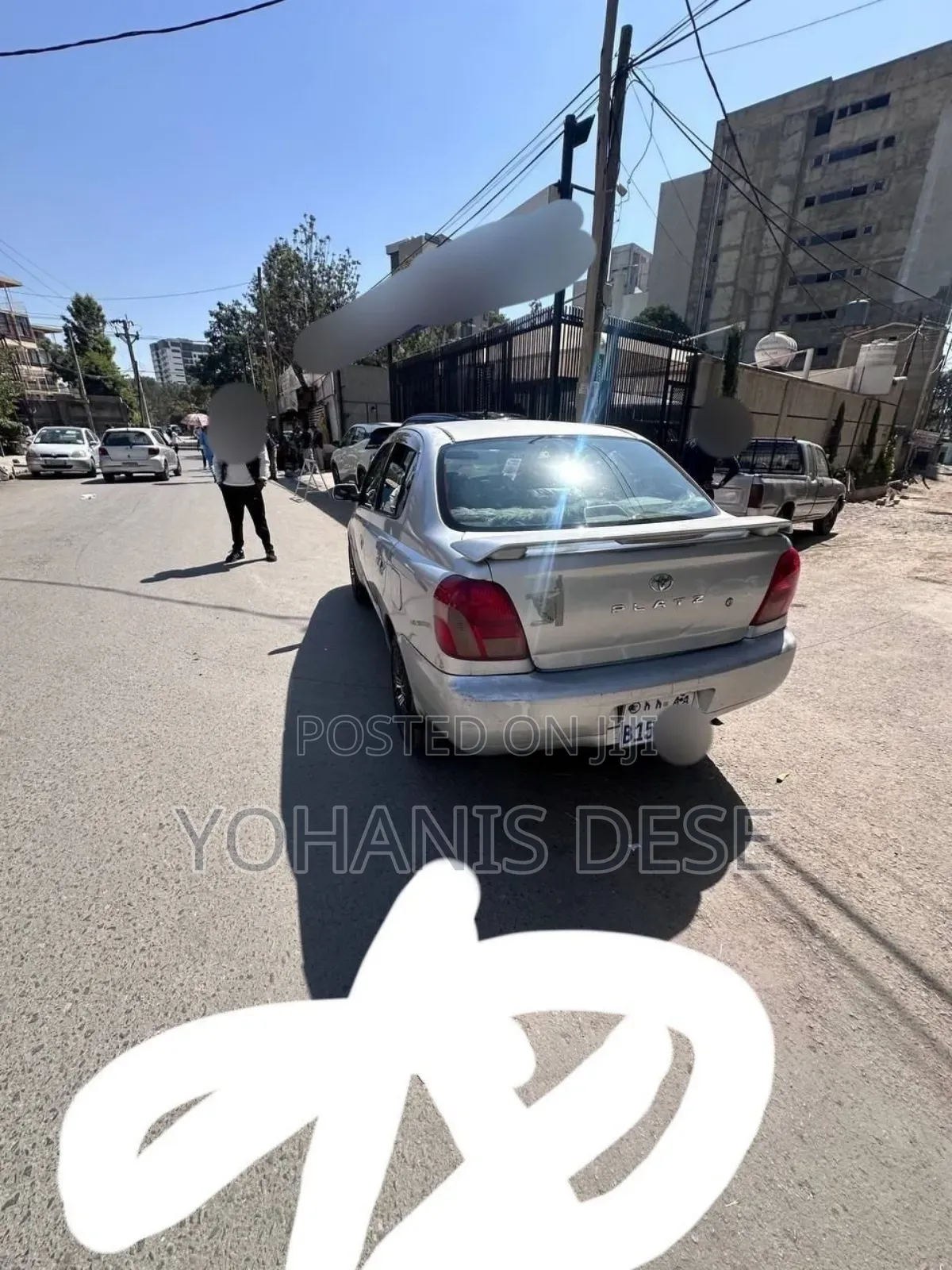 Toyota Platz 2001 Silver