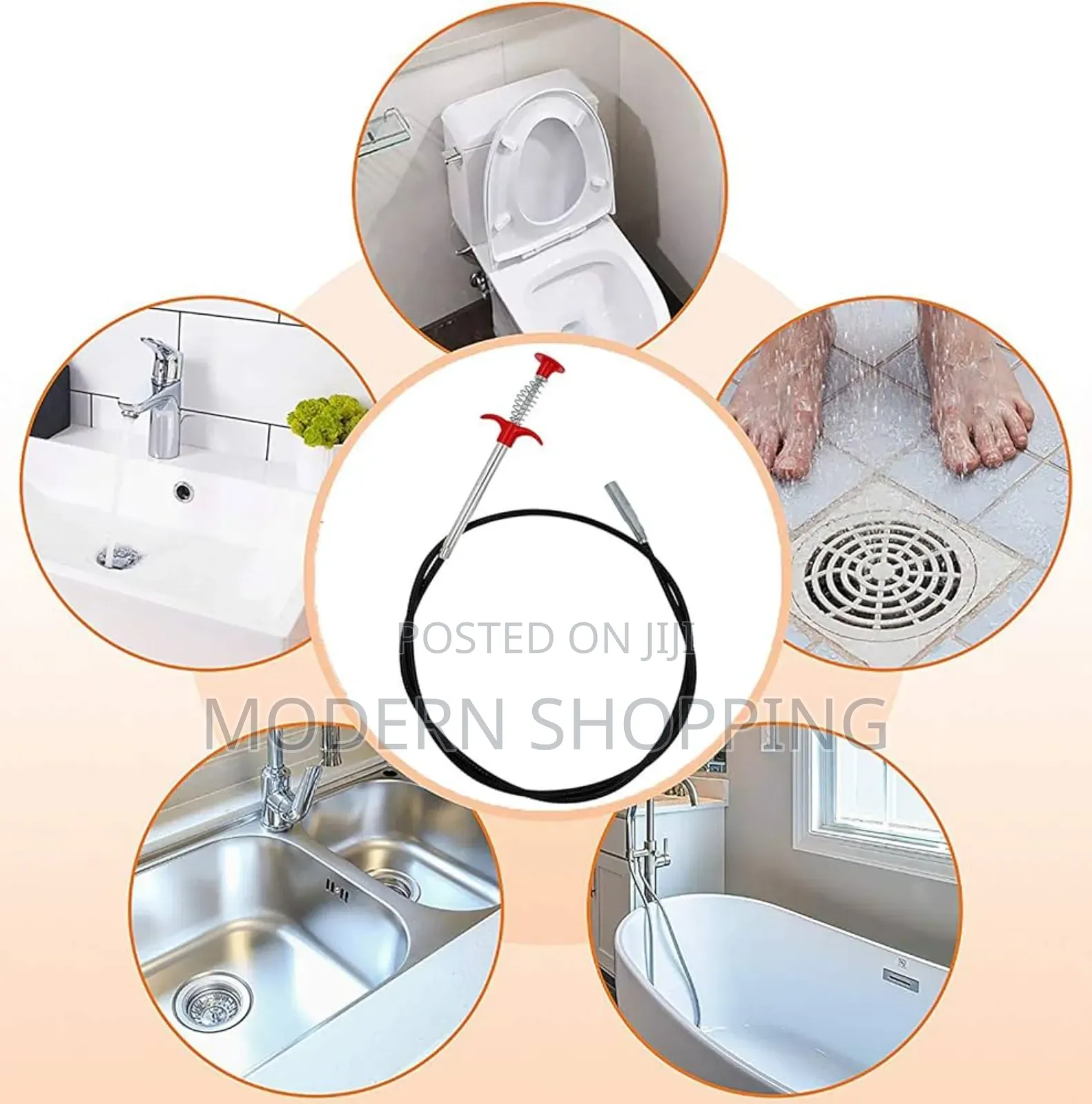 Durable Long Sewer Cleaning Wire for Home Use