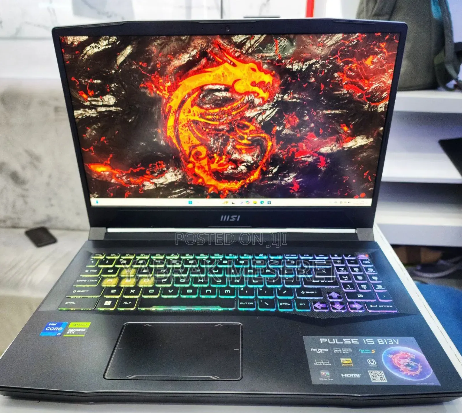 New Laptop MSI 16GB Intel Core I7 SSD 1T