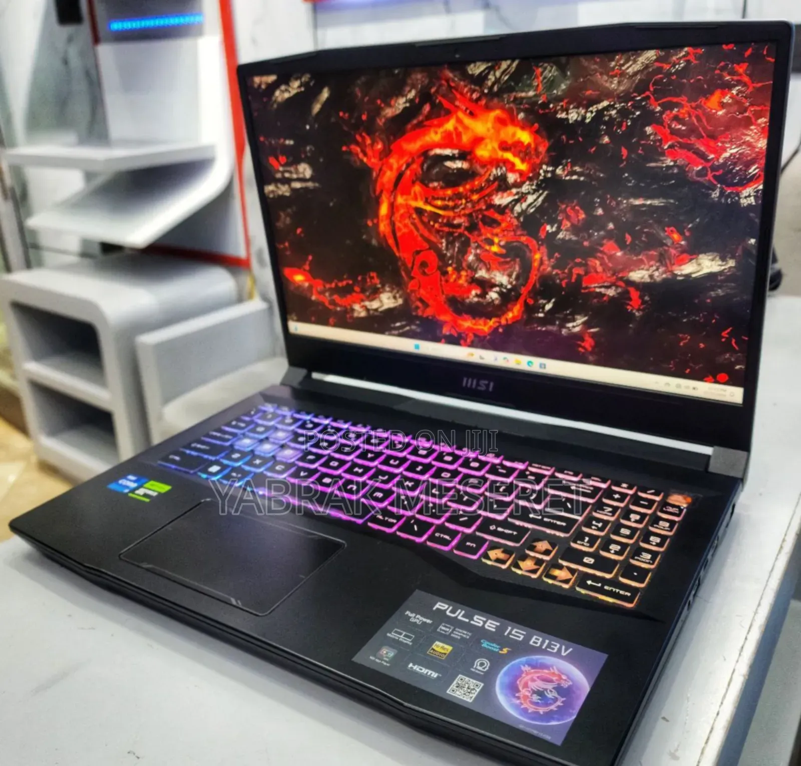 New Laptop MSI 16GB Intel Core I7 SSD 1T