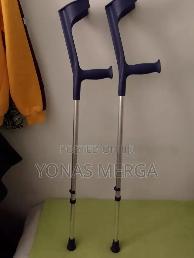 Crutches蚺ክራንች閂kosmocare Height Adjustable Elbow Crutches